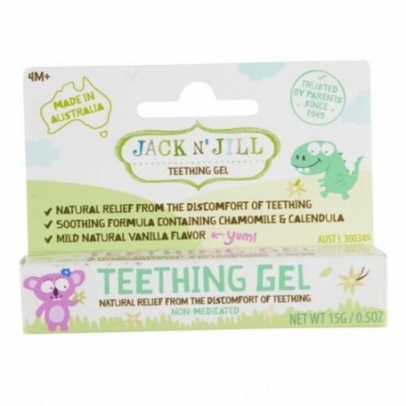 JACK N'JILL Naturalny żel łagodzący ząbkowanie 15g